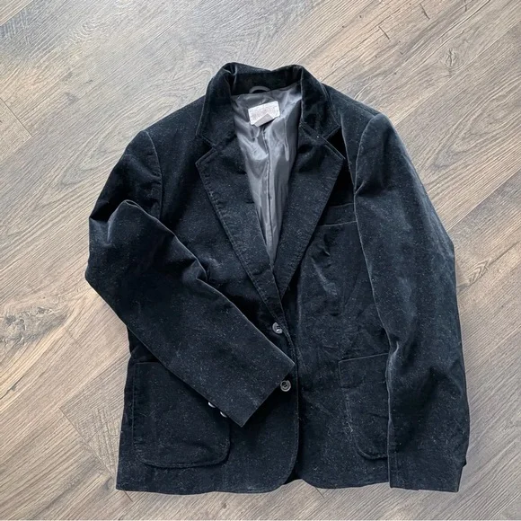 Vintage Worthington Women’s Velvet Blazer - Picture 1 of 10